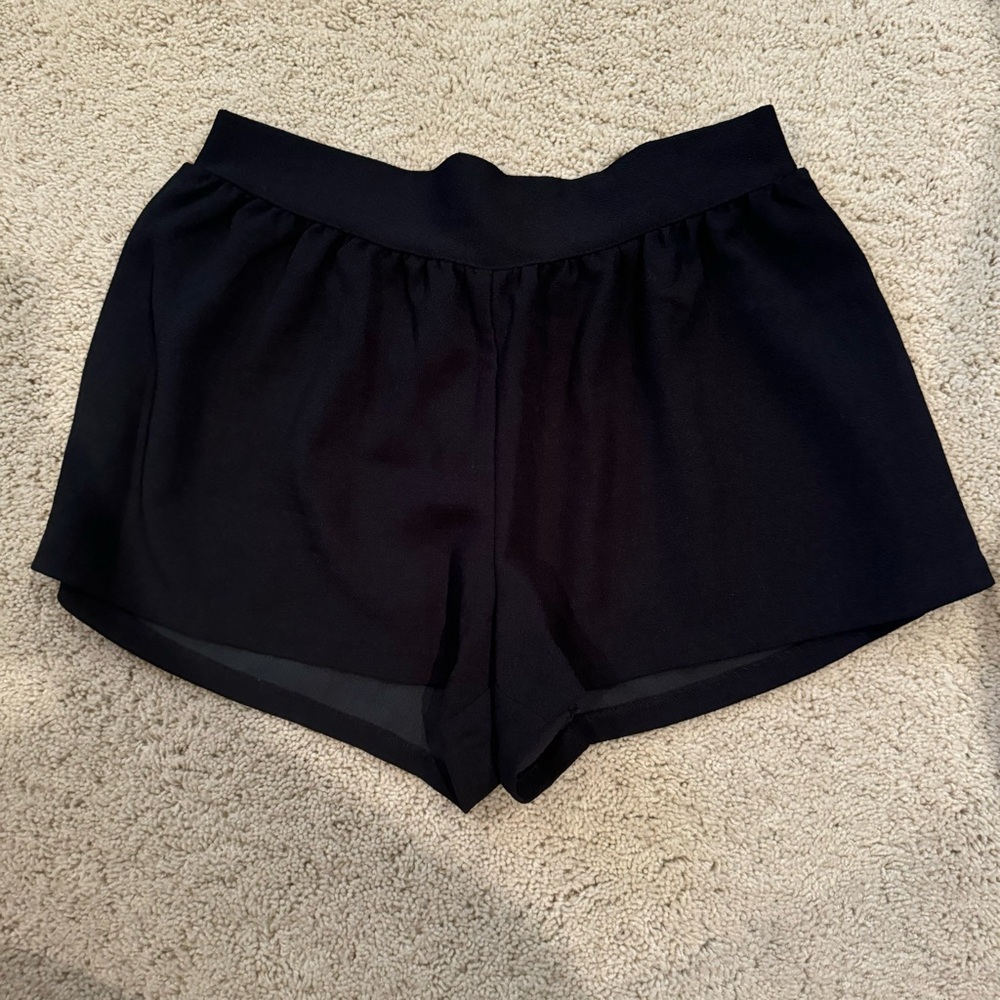 Women's Classic Black Dress Shorts